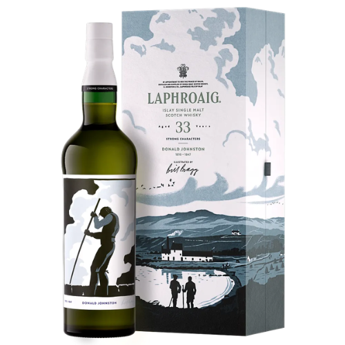 ECOM pics (7) Laphroaig 33 Year Old Strong Characters Chapter 1: Donald Johnston - Image 1